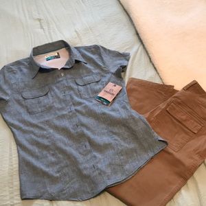 Magellan Outdoors Classic Fit Button Up